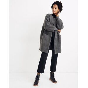 Madewell Bonded Sherpa Cocoon Coat
